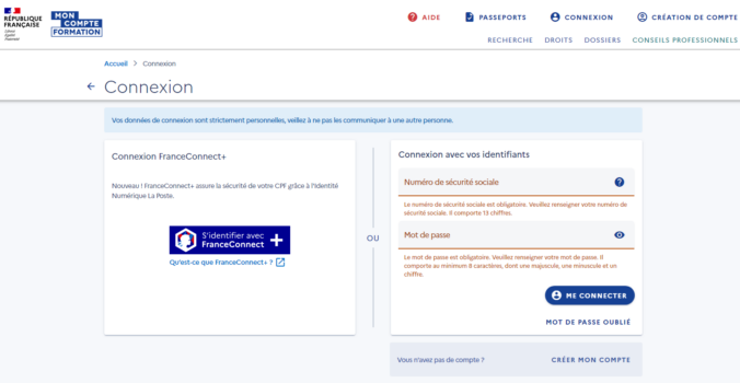 Tuto Comment Utiliser Son Cpf Pour Se Former Synth Ses